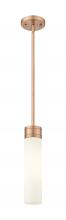 Innovations Lighting 617-1S-AC-G617-11SWH - Boreas - 1 Light - 3 inch - Antique Copper - Stem Hung - Mini Pendant