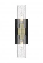 Innovations Lighting 617-2W-BAB-G617-8SDY - Boreas - 2 Light - 18 inch - Black Antique Brass - Bath Vanity Light