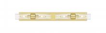 Innovations Lighting 617S-4W-SG-G617-8SDY - Boreas - 4 Light - 39 inch - Satin Gold - Bath Vanity Light