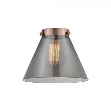 Innovations Lighting G43 - Large Cone Light Smoke Glass