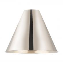 Innovations Lighting MBC-12-PN - Berkshire Light 12 inch Polished Nickel Metal Shade