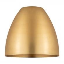 Innovations Lighting MBD-9-SG - Metal Bristol Light 9 inch Satin Gold Metal Shade