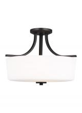 Generation Lighting 7728803EN3-112 - Three Light Semi-Flush Mount