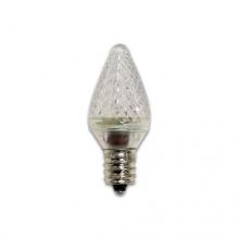 Bulbrite 860172 - Bulbrite LED/C7C-25PK 0.35 Watt LED C7 Christmas Light Replacement Bulbs, Candelabra Base, Clear, 25