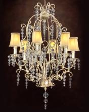 J. Richard AJC-8337 - 38''H 30''W SIX-LIGHT CHAND