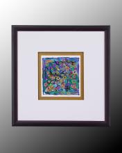 J. Richard GBG-0304A - 24X24 GOLDEN CIRCLES I