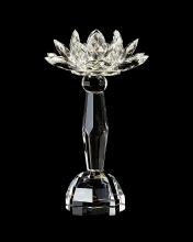 J. Richard JRA-7928 - 12.5X8''DIA CRYSTAL CANDLE HOLDER