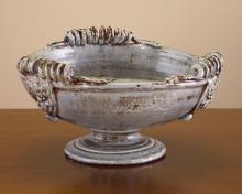 J. Richard JRA-7981 - 8X15''DIA FRENCH BLUE FOOTED BOWL