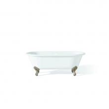 Cheviot Products 2169-FEET-BN - Shaughnessy Feet For Regal Tub, Brushed Nickel