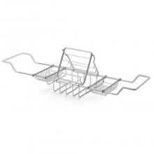 Cheviot Products 31500-AB - DELUXE Solid Brass Bathtub Caddy