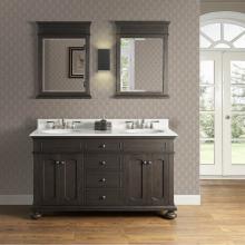 Fairmont Designs 1536-V6021D - Oakhurst 60'' Double Bowl Vanity In Burnt Chocolate