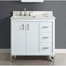 Fairmont Designs 1547-V36R - Revival 36'' Vanity Drawer-right In Glossy White