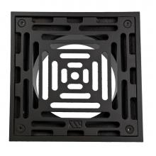 Mountain Plumbing MT508-GRID/CPB - 6'' Square grid drain