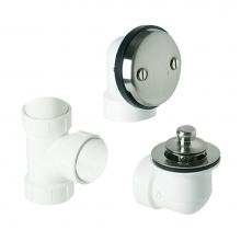 Mountain Plumbing BDWPLTA/CPB - ABS Plumber's Half Kit with Economy Lift & Turn Trim (Two Hole Face Plate)