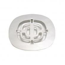 Mountain Plumbing MT239/CPB - 4-1/2'' Round Shower Grid - Fiat Shower Drains