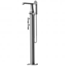 Rubinet 3GICLABAB - Tub Filler Floor Mnt W/Hhs