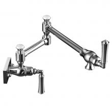 Rubinet 8ERVLABMABM - Wall Mount Pot Filler