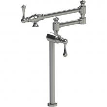 Rubinet 8HFMLOBOB - Deck Mount Pot Filler