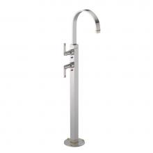 Rubinet 3FRTLPNBB - Floor Mount Tub Filler