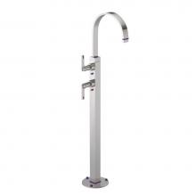 Rubinet 3FRTLPNPH - Floor Mount Tub Filler