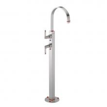 Rubinet 3FRTLPNRD - Floor Mount Tub Filler