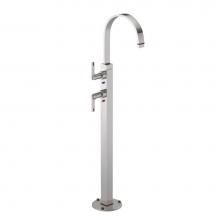 Rubinet 3FRTLPNTB - Floor Mount Tub Filler