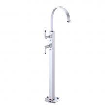 Rubinet 3FRTLSCBD - Floor Mount Tub Filler