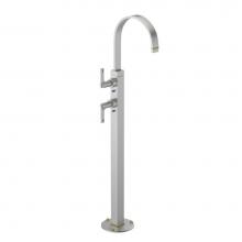 Rubinet 3FRTLSNBB - Floor Mount Tub Filler