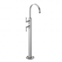 Rubinet 3FRTLSNBD - Floor Mount Tub Filler