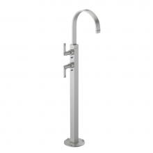 Rubinet 3FRTLSNPN - Floor Mount Tub Filler