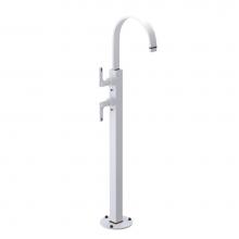 Rubinet 3FRTLWHBD - Floor Mount Tub Filler