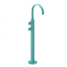 Rubinet 3FRTQAQAQ - Floor Mount Tub Filler