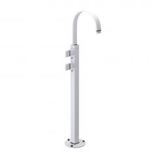 Rubinet 3FRTQMWBD - Floor Mount Tub Filler