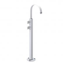 Rubinet 3FRTQMWMB - Floor Mount Tub Filler