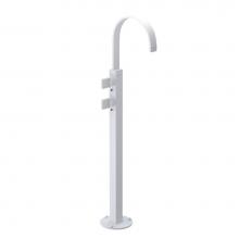 Rubinet 3FRTQMWMW - Floor Mount Tub Filler