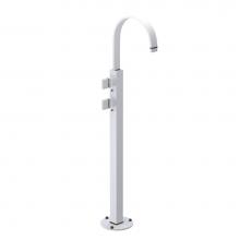 Rubinet 3FRTQMWTB - Floor Mount Tub Filler