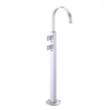 Rubinet 3FRTQSCPN - Floor Mount Tub Filler