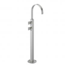 Rubinet 3FRTQSNSN - Floor Mount Tub Filler