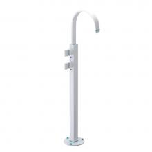 Rubinet 3FRTQWHAQ - Floor Mount Tub Filler