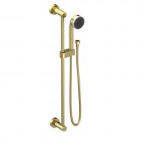 Rubinet 4GGN3BBCH - Adjustable Slide Bar With Hand Held Shower Assembly 3 Function