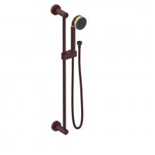 Rubinet 4GGN3BDGD - Adjustable Slide Bar With Hand Held Shower Assembly 3 Function