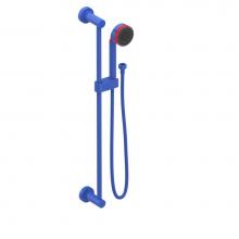 Rubinet 4GGN3BJRD - Adjustable Slide Bar With Hand Held Shower Assembly 3 Function