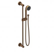 Rubinet 4GGN3TBSB - Adjustable Slide Bar With Hand Held Shower Assembly 3 Function