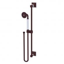 Rubinet 4GMQ0BDMW - Adjustable Slide Bar With Hand Held Shower Assembly