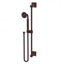 Rubinet 4GMQ0BDPN - Adjustable Slide Bar With Hand Held Shower Assembly