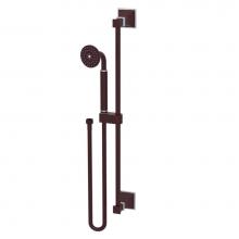 Rubinet 4GMQ0BDSC - Adjustable Slide Bar With Hand Held Shower Assembly