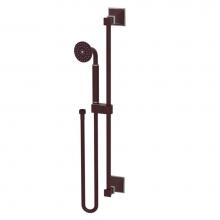 Rubinet 4GMQ0BDSN - Adjustable Slide Bar With Hand Held Shower Assembly