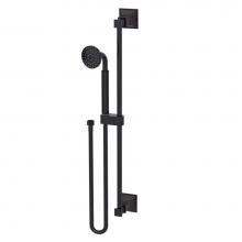 Rubinet 4GMQ0BKOB - Adjustable Slide Bar With Hand Held Shower Assembly