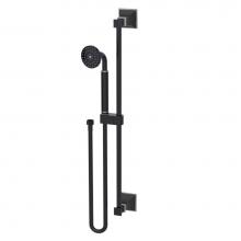 Rubinet 4GMQ0BKSN - Adjustable Slide Bar With Hand Held Shower Assembly