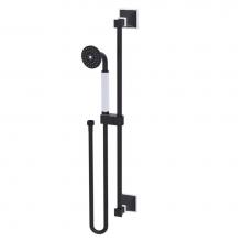 Rubinet 4GMQ0MBMW - Adjustable Slide Bar With Hand Held Shower Assembly